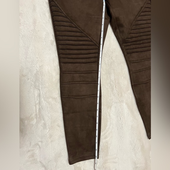 4/$20 - Cleo faux suede leggings in dark brown women’s size petite small - Picture 8 of 8